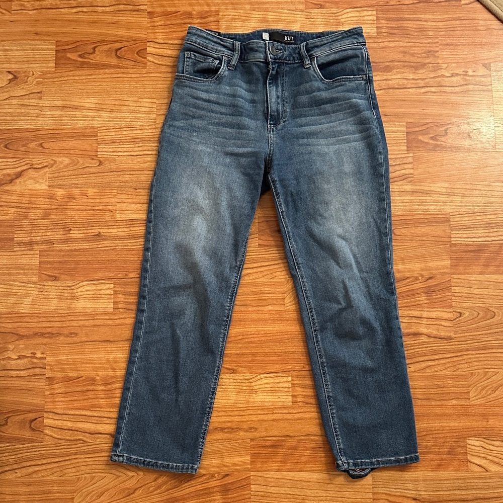 Kut from the Kloth Dark Wash Relaxed Jeans
